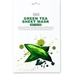 Tenzero Лист маска за лице със зелен чай, 25 g