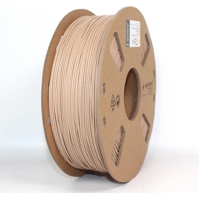 Gembird PLA, 1,75mm, 1kg, prírodné drevo 3DP-PLA-WD-01-NAT