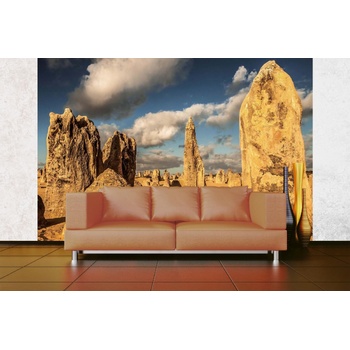 DIMEX ART s. r. o Самозалепваща се флизелинова фототапета пустиня град 375 x 250 см