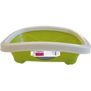 Image 1 of Mpets Memphis Cat Litter Tray with Rim - открита котешка тоалетна с борд 40, 5 x 33, 2 x 12 см - 20100299