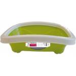 Mpets Memphis Cat Litter Tray with Rim - открита котешка тоалетна с борд 40, 5 x 33, 2 x 12 см - 20100299