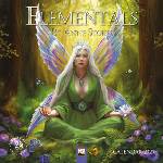 Flame Tree Publishing Elementals by Anne Stokes Mini Wall Calendar 2027 (Art Calendar) | WALL