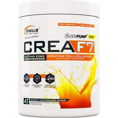GENIUS NUTRITION Crea F7 [405 грама] Нектарина