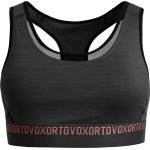Ortovox Дамско мериносово термобельо Ortovox Women's 185 Rock'N'Wool Sport Top Merino base layer - Black Raven (115-1521-0814)