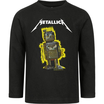 METAL-KIDS детска тениска с дълъг ръкав Metallica - Robot Blast- Black - METAL-KIDS -