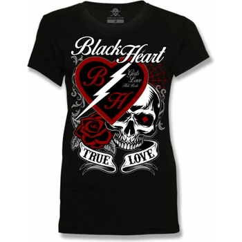 Black heart дамска тениска black heart - drain - ЧЕРЕН - 10045
