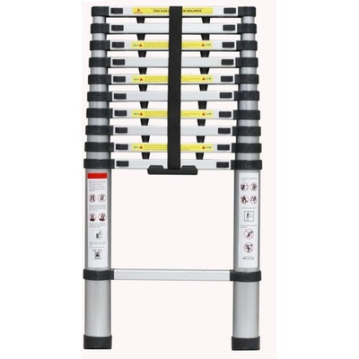Стълба телескопична, 3.2 м, 150 кг, Al, EN 131-6 (STEP 110H)