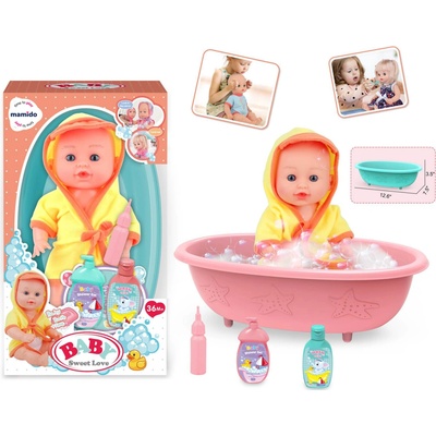 Mamido bábätko s vaničkou Baby Sweet Love MT1592