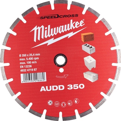 Milwaukee Diamantový kotúč 350 mm 4932471987