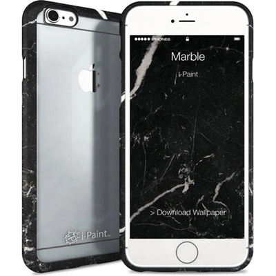 i-Paint Протектор iPaint Marble Ghost Case за iPhone 6/6s, TPU рамка (24462)