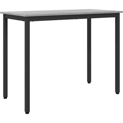 vidaXL Маса Сив Сонома 100 x 50 x 76, 5 см (873777)