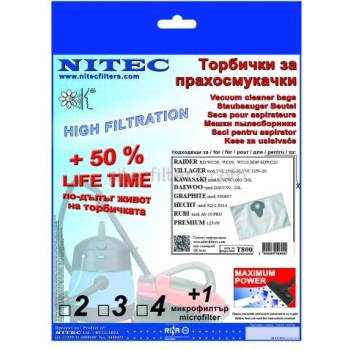 NITEC Торбички за прахосмукачки НИТЕК, код Т800
