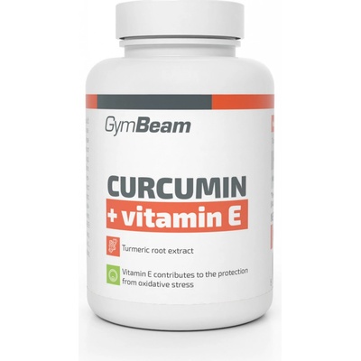 GymBeam Kurkumin Vitamín E 90 kapsúl