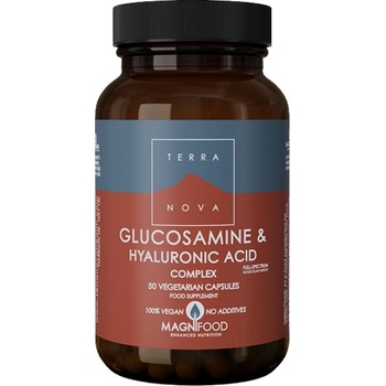 Image 1 of TERRANOVA Glucosamine & Hyaluronic Acid [50 капсули]