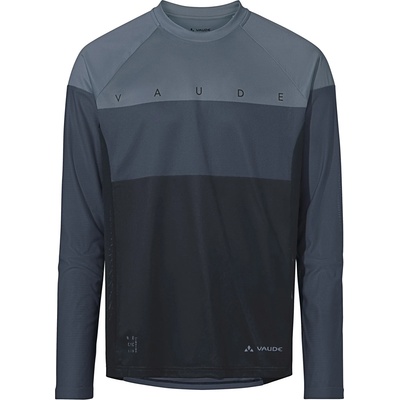 Vaude Мъжка фланелка с дълъг ръкав за колоездене Vaude Moab L/S T-Shirt VI Cycling jersey - Heron (056-2120-1012)