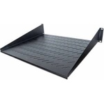 INTELLINET 19 Cantilever Shelf 19 Cantilever Shelf, 2U, 2-Point Front Mount, 400mm Depth, Vented, Black, Rack shelf, Black, Steel, 25