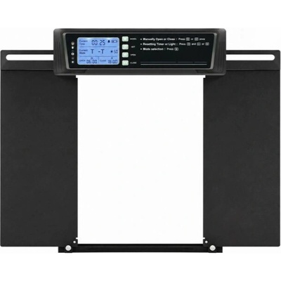 Hadex Automatické dveře kurníku s časovačem a solárním panelem DA265D V152N