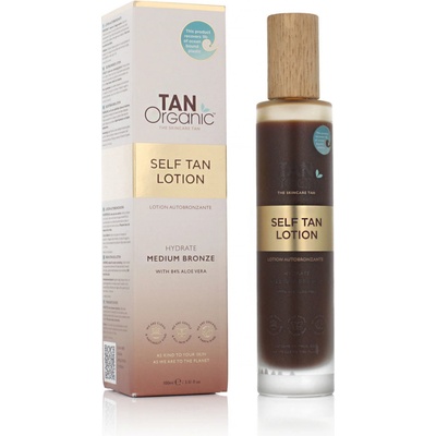 Tan Organic The Skincare Tan samoopalovací tělová emulze odstín Medium Bronze 100 ml