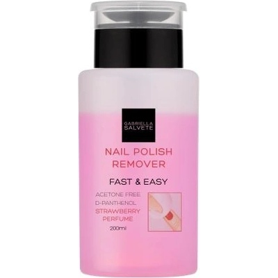 Gabriella Salvete Nail Polish Remover Fast & Easy odlakovač na nechty bez acetónu 200 ml