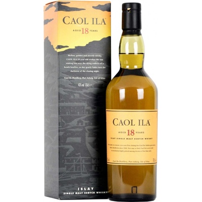 Caol Ila 18y 43% 0,7 l (kartón)