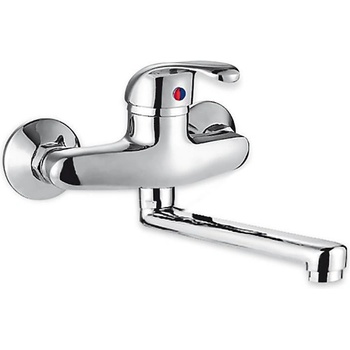 Forma Vita Стенен смесител за кухня, Ancona, Forma Vita, 1206, с дълъг чучур (1206)