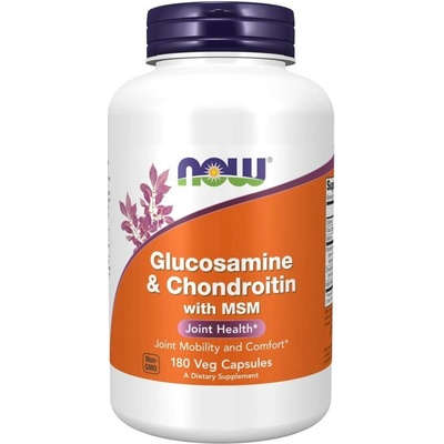 Now Foods Glukosamin Chondroitin a MSM 180 veg kapsúl
