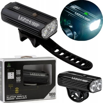 Lezyne Super Drive 1800+ predné čierne