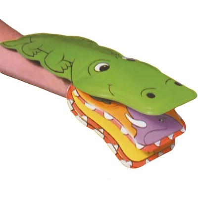 Детска книжка за баня Крокодилчето Зъбатко