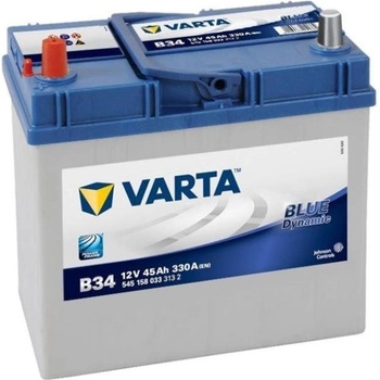 Image 1 of VARTA B33 Blue Dynamic 45Ah 330A left+ Asia (545 158 033)