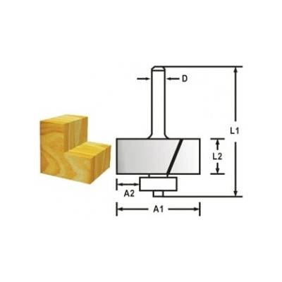 Makita D-48739 - Fréza do dřeva falcovací s ložiskem