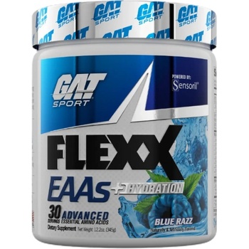 Image 1 of G.A.T. Flexx EAAs + Hydration | with Ashwagandha [345 грама] Синя малина