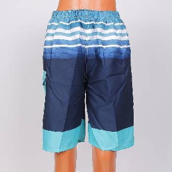 Image 1 of Мъжки шорти в тъмносиньо, тюркоазено и бяло