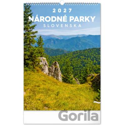 NOTIQUE Nástenný Národné parky Slovenska Notique 2027