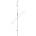 Bemeta Електрическа лира за кърпи 172 cm 46W бяла (BD0077)
