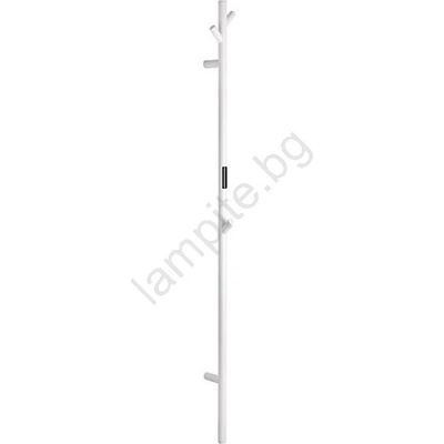 Bemeta Сушилник за хавлии 12, 4x172 см неръждаема стомана/бял (BD0077)