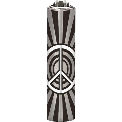 Clipper Metal Cover Peace Symbols 2