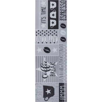 Hanse Home Cook & Clean Its Time For Espresso šedý / černý / bílý