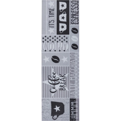 Hanse Home Cook & Clean Its Time For Espresso šedý / černý / bílý