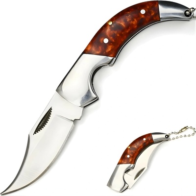 Harahu Skladací SY-38956 Červená/Strieborná