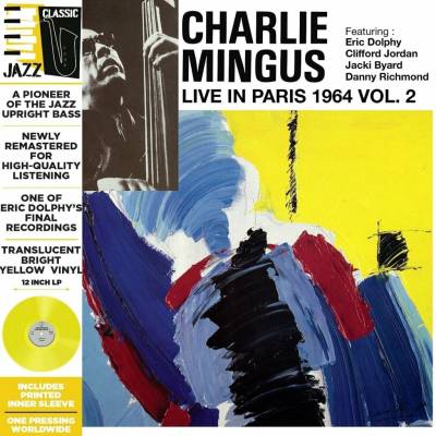 Charlie Mingus - Live In Paris 1964 Vol. 2 (Limited Edition) (Remastered) (Yellow Coloured) LP