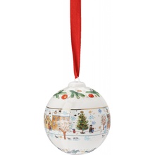 Rosenthal Porcelánová ozdoba na stromeček Koule Christmas Sounds Ø 6 cm 02252-722991-27940