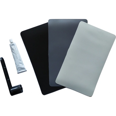 Gladiator Sada na opravy člnov - látka čierna/šedo-sivá