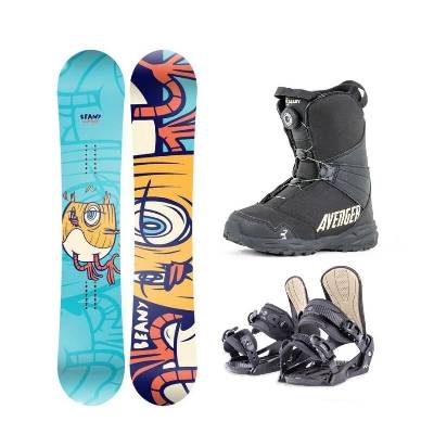 Beany MAD CHICK dětský snowboard + Beany Junior vázání + Beany Avenger BS boty - 120 cm + S - EU 36-38