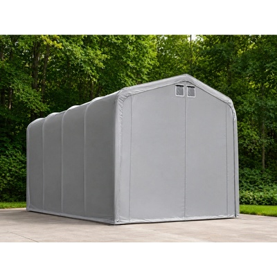 Ambitent PVC 720HD 4 × 8 m šedá
