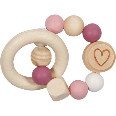 Goki Dotykové elastické srdiečko ružové