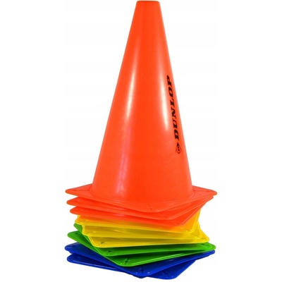 Dunlop velké tréninkové kužely fotbalové PP 10 ks