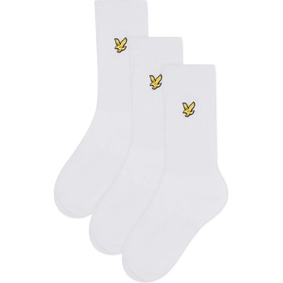 Lyle and Scott Чорапи Lyle and Scott 3-Pack Crew Socks - Bright White