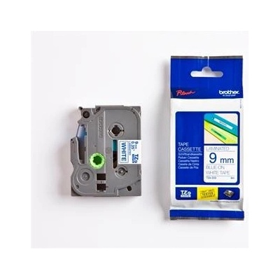 páska BROTHER TZ223 modré písmo, biela páska Tape (9mm) (TZE223)