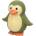 Flamingo Gupi латексова играчка за кучета - каки пингвин 1 бр