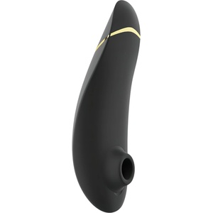 Womanizer Premium 2 - вибратор за клитор с въздушни вълни - черен